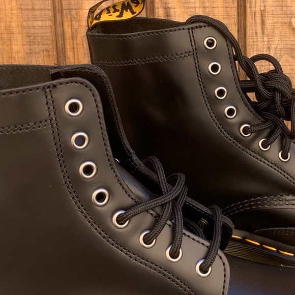 Dr. Martens 1460 Guard Panel Lace Up Boots - Picture 5 of 15